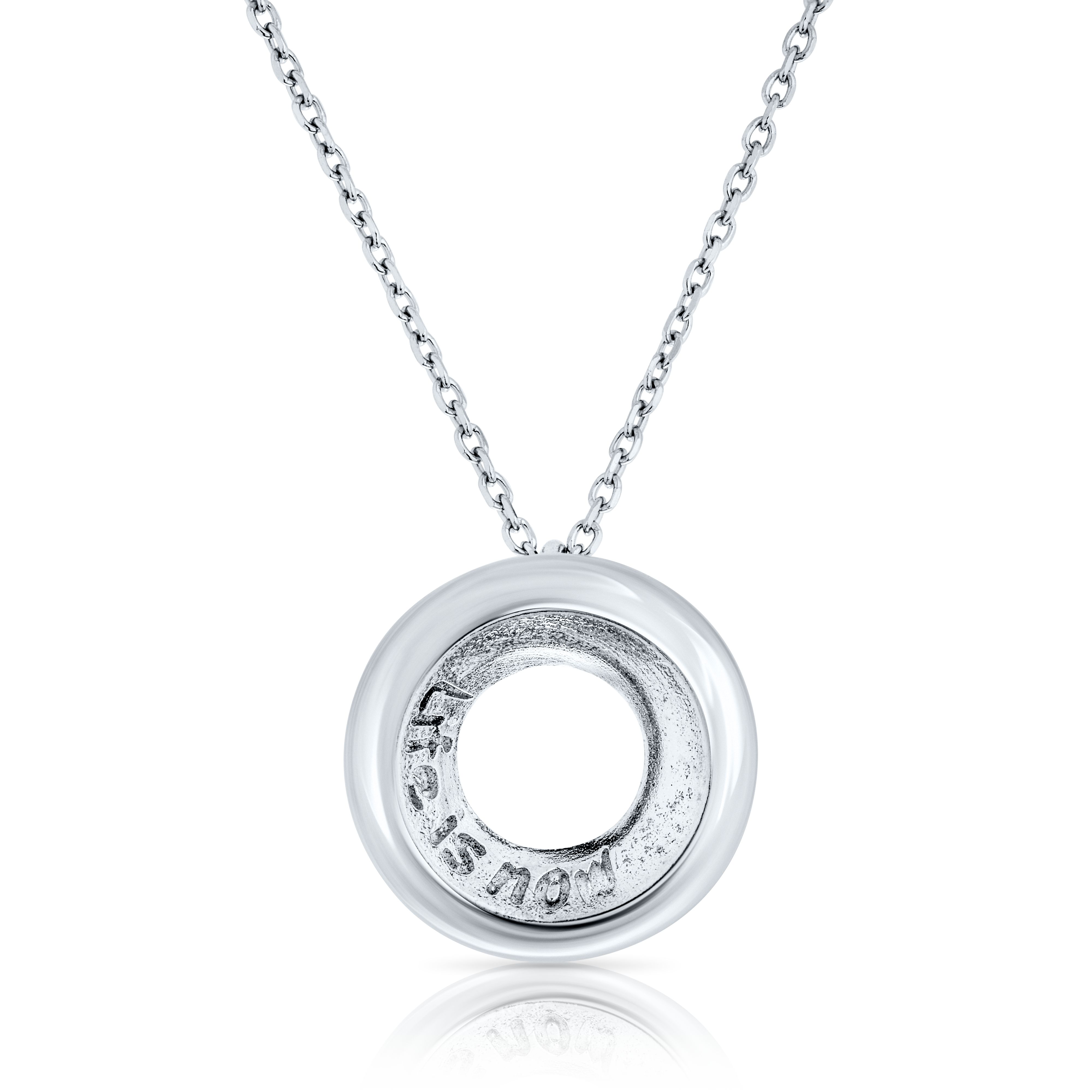 LIFE IS NOW SILVER שרשרת